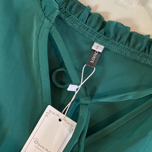 Woman’s Brovave Dress Green Small - Picture 4 of 5